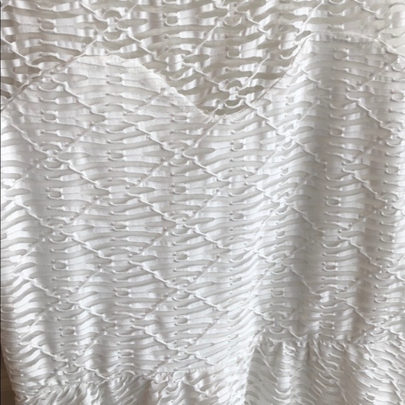 White Cocktail Dress - Picture 2 of 5